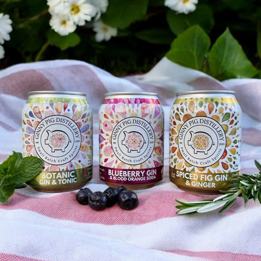 Ginny Pig Distillery Ready to Drink Cans