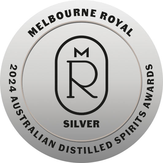Australian Distilled Spirits awards Silver Medal - Ginny Pig Distillery Meridian Gin
