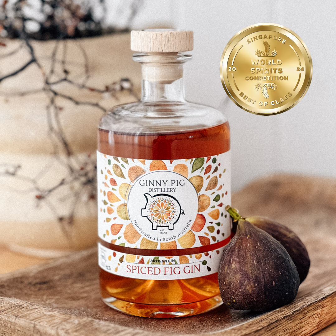 Ginny Pig Distillery - Spiced Fig Gin with gold medal "Singapore World Spirits Competition" Best of Class 2024
